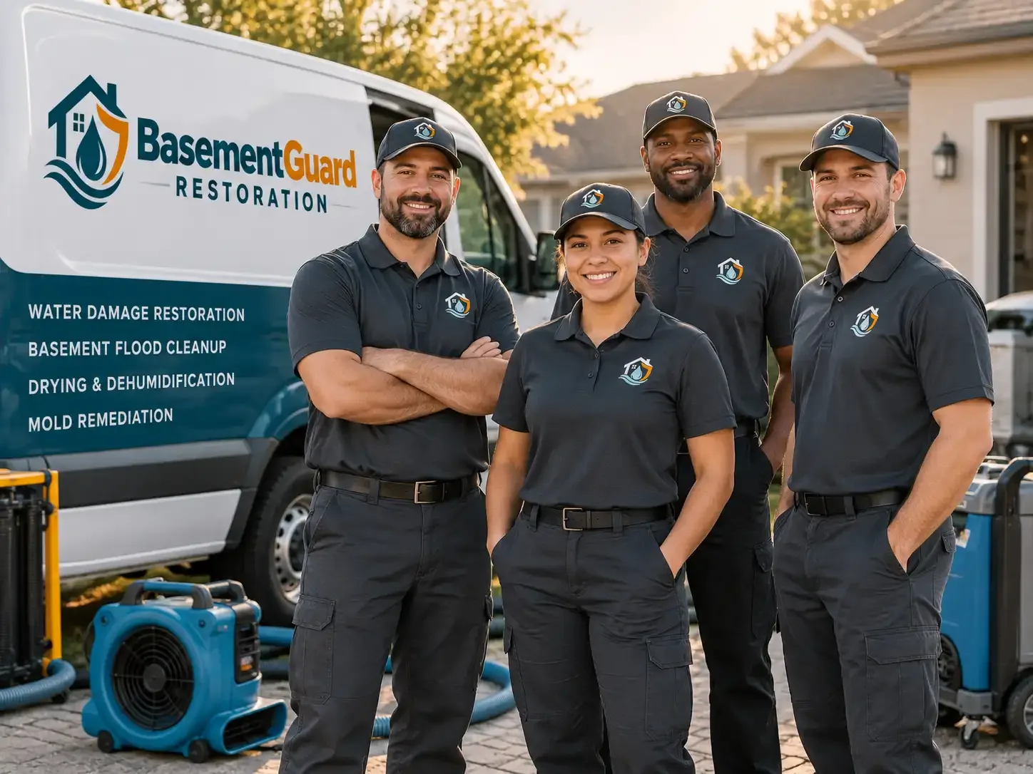 Basement Water Damage Restoration company in Searsboro, IA